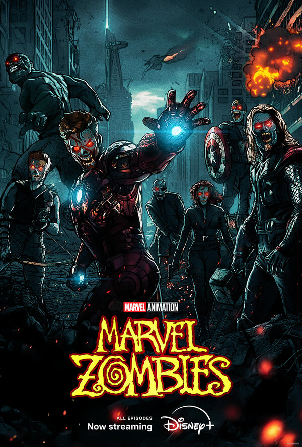 Зомби Marvel постер
